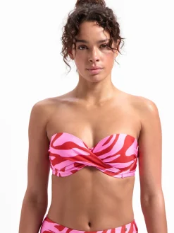 Beachlife LINE BEACHLIFE 2 Bandeau Bikinitop - Rose Byblos