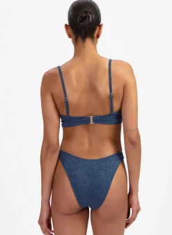 Beachlife LINE BEACHLIFE 2 Voorgevormde beugel Bikinitop - Grijsblauw