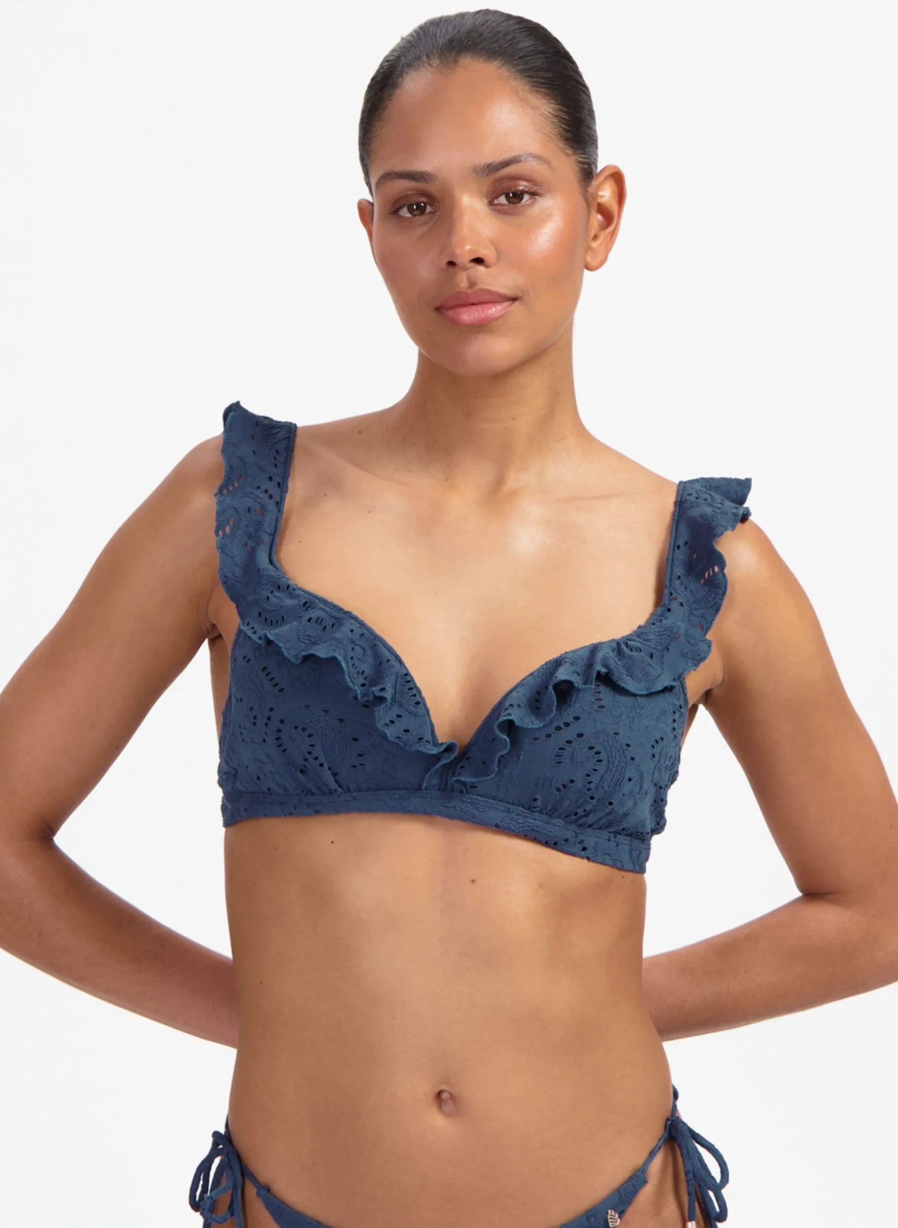 Beachlife LINE BEACHLIFE 2 Voorgevormde beugel Bikinitop - Grijsblauw