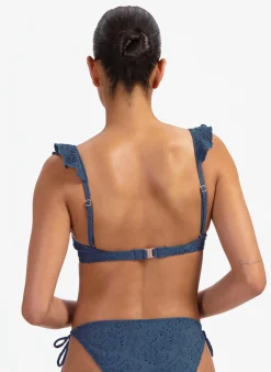 Beachlife LINE BEACHLIFE 2 Voorgevormde beugel Bikinitop - Grijsblauw