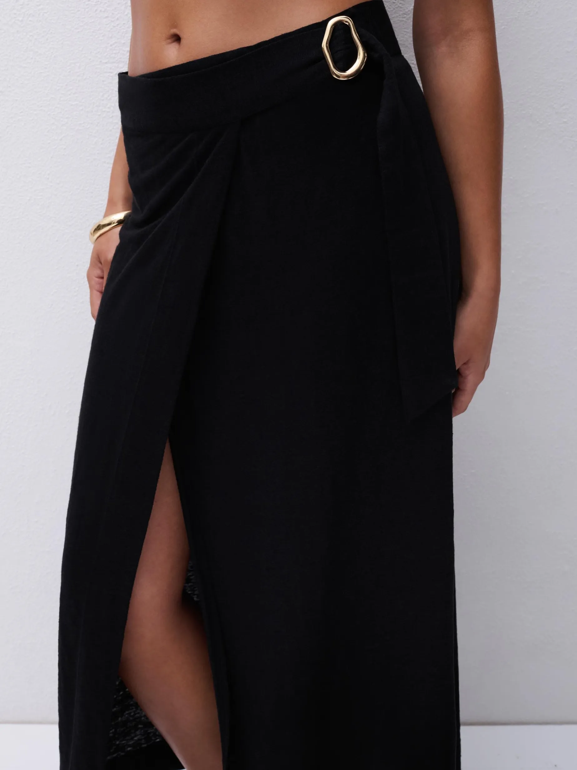 Chantelle Alba Pareo-skirt - Zwart