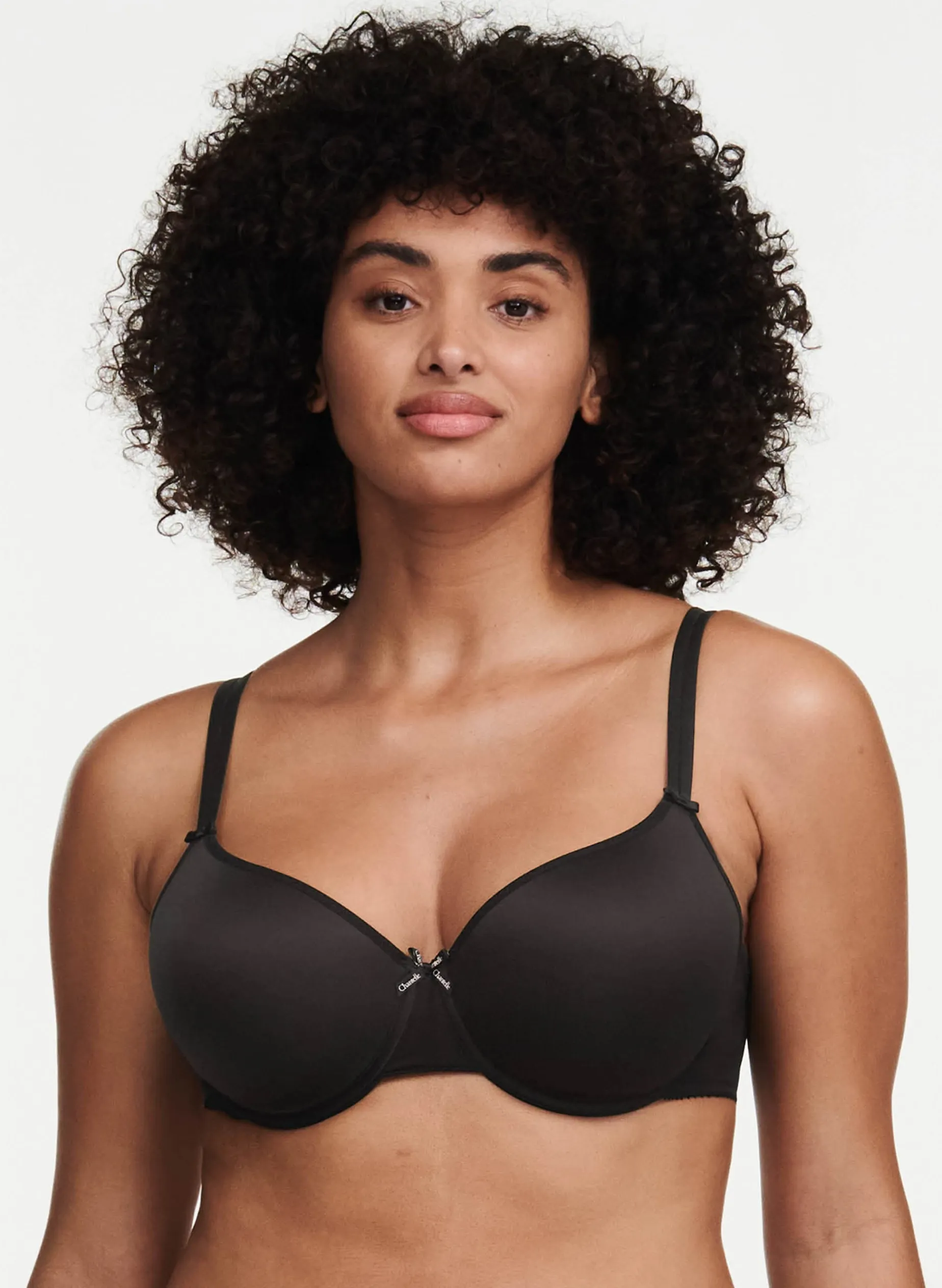 Chantelle Basic Invisible Voorgevormde T-shirt BH - Zwart
