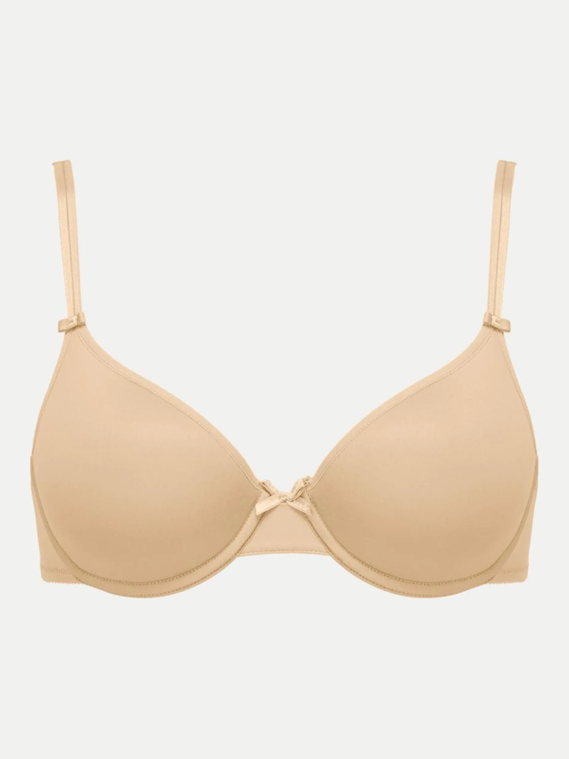 Chantelle Basic Invisible Voorgevormde T-shirt BH - Beige