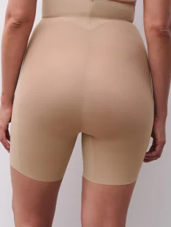 Chantelle Basic Shaping Corrigerende Hoge Taille Slip Met Pijpjes - Beige