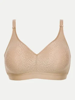 Chantelle C Magnifique Niet Voorgevormde BH zonder Beugel - Beige
