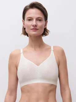 Chantelle C Magnifique Niet Voorgevormde BH zonder Beugel - Ivoor