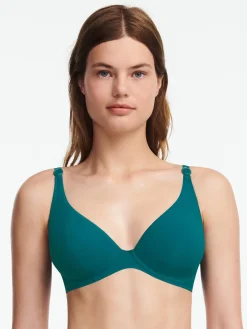 Chantelle CELESTIAL Beugel Bikini Top - Greenish Blue