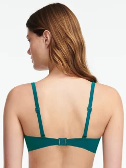 Chantelle CELESTIAL Beugel Bikini Top - Greenish Blue