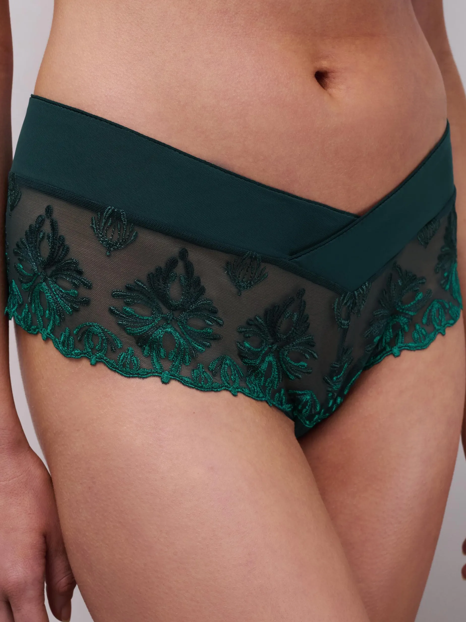 Chantelle Champs Elysees Shorty - Eden Green Multico