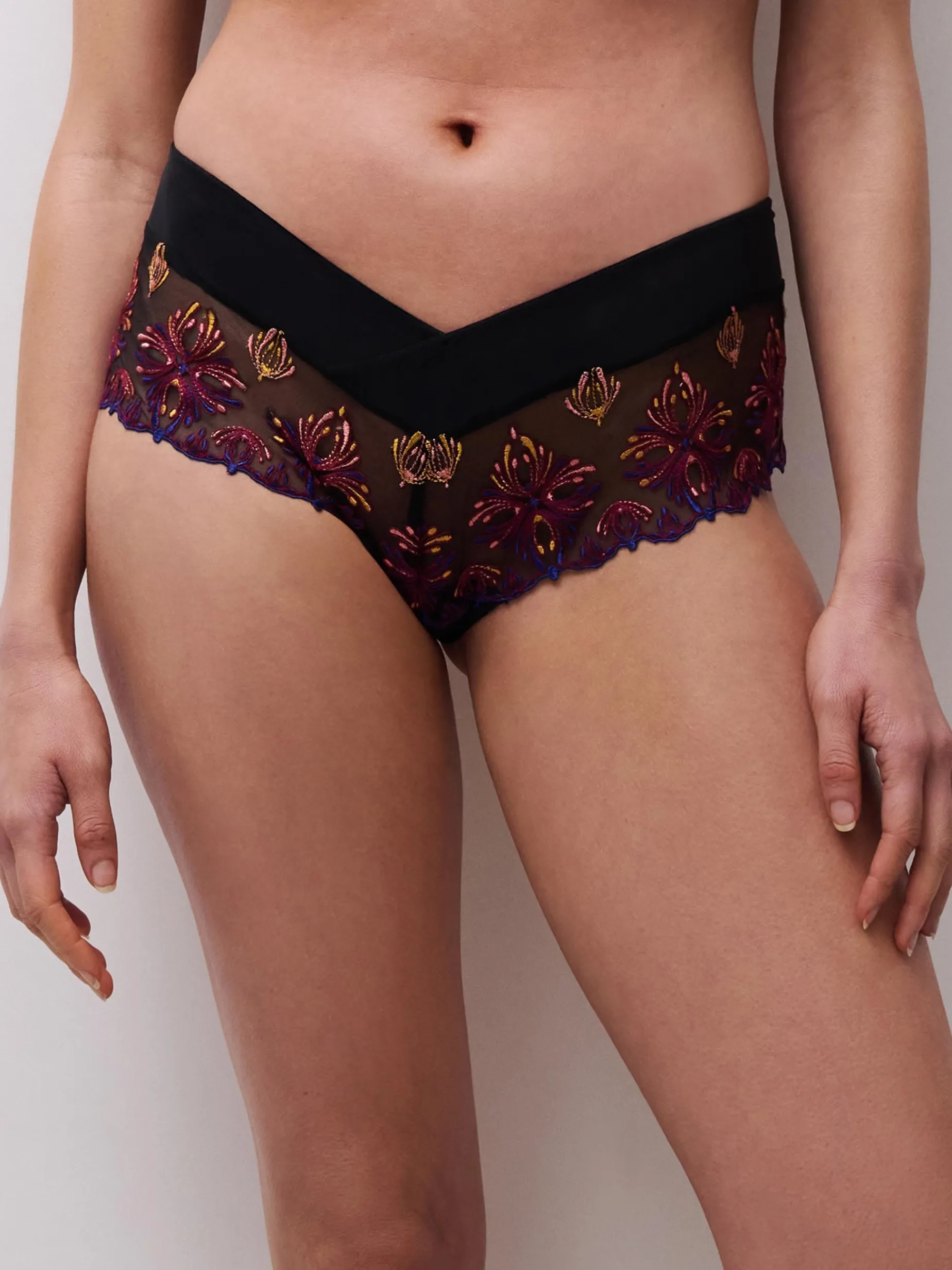 Chantelle Champs Elysees Shorty - Black Jewels