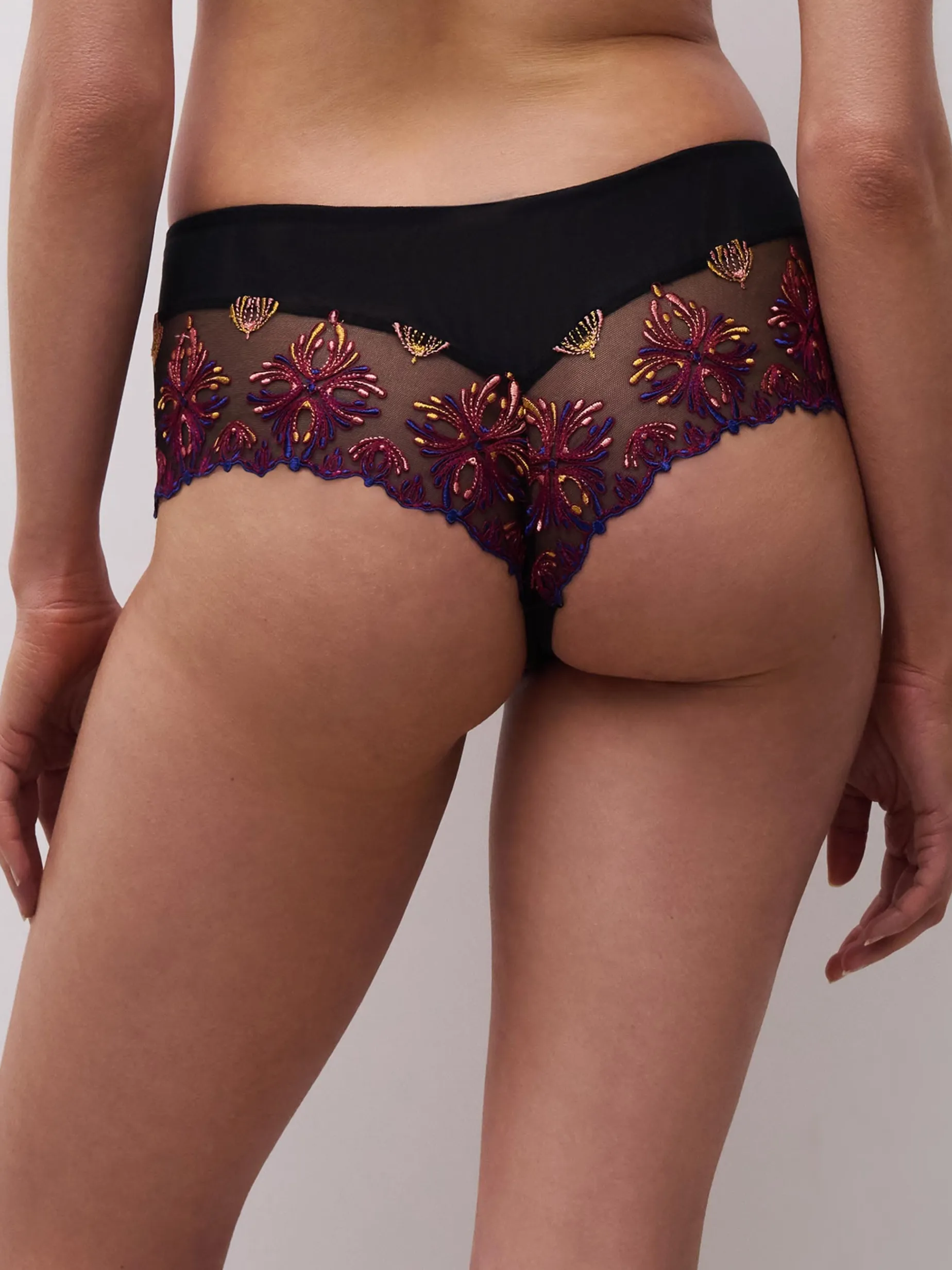 Chantelle Champs Elysees Shorty - Black Jewels