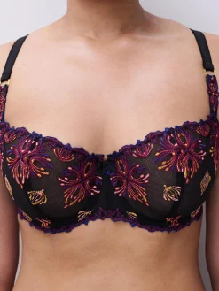 Chantelle Champs Elysees Balconette BH - Black Jewels
