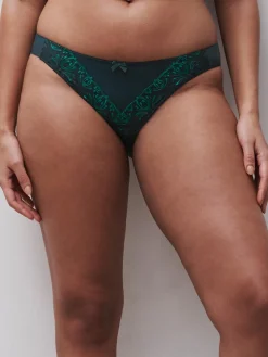 Chantelle Champs Elysees Champs Elysees Slip - Eden Green Multico
