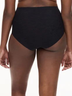 Chantelle COMFORT CHIC Hoge Taille Slip - Zwart
