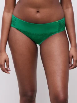 Chantelle Day To Night Slip - Racing Green