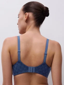 Chantelle EasyFeel ACE T-shirt BH - Jeans Blue