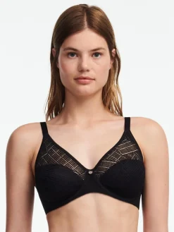 Chantelle EasyFeel Emma Niet Voorgevormde Beugel BH - Zwart
