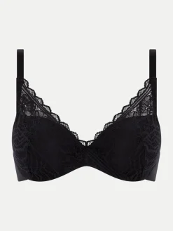 Chantelle EasyFeel Floral Touch Voorgevormde Memory BH - Zwart