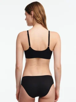 Chantelle EasyFeel Floral Touch Slip - Zwart