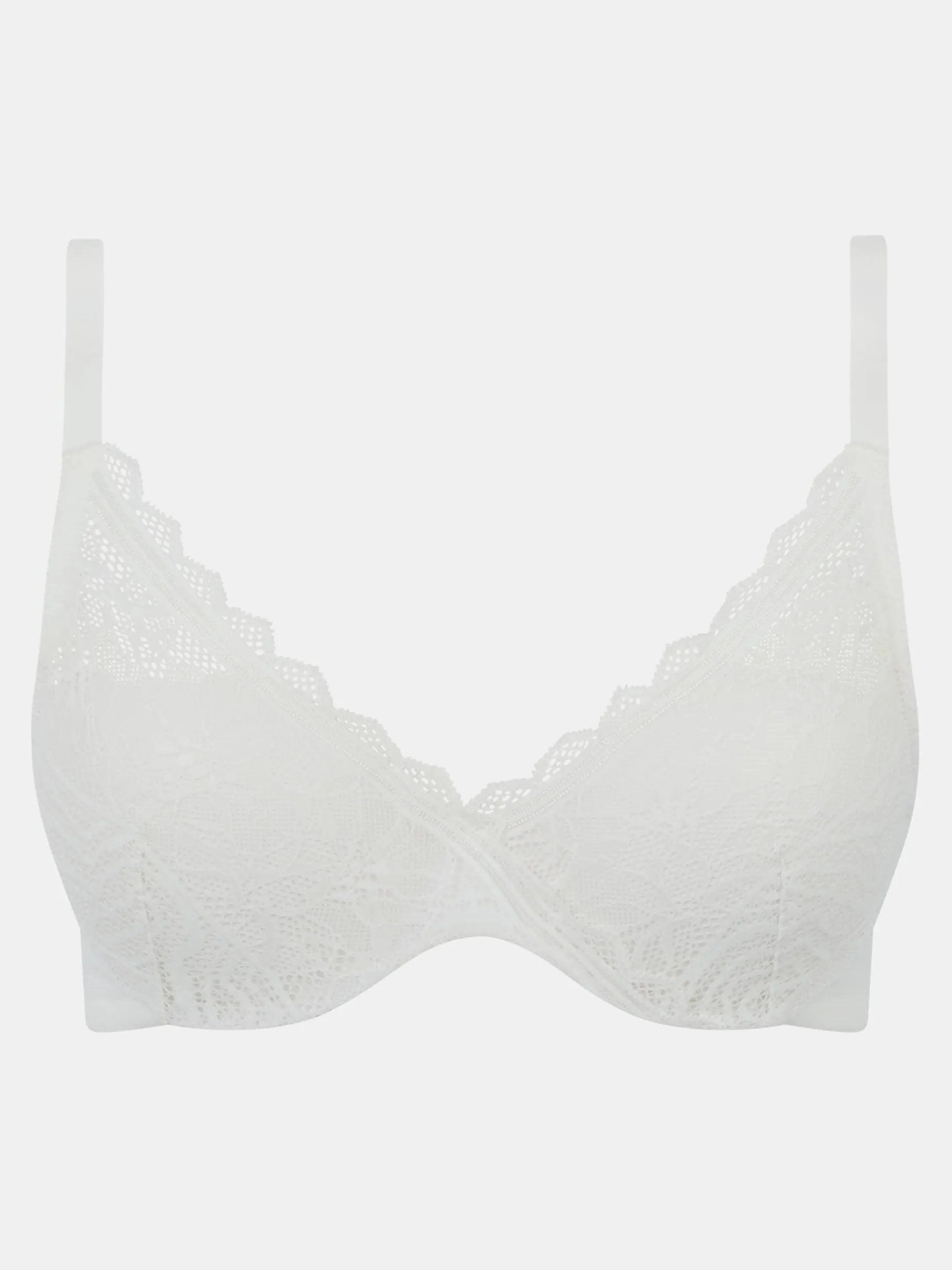 Chantelle EasyFeel Floral Touch Voorgevormde Memory BH - Milk
