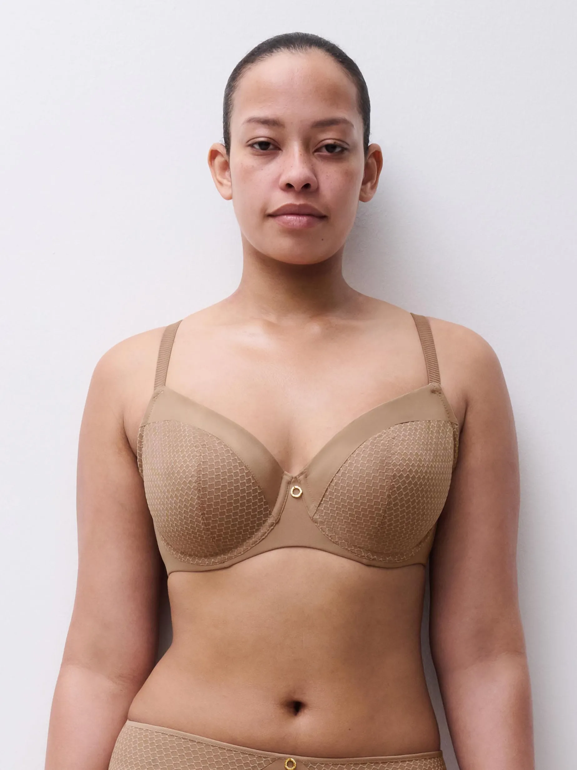 Chantelle EasyFeel Honey Beugel BH - Coffee Latte