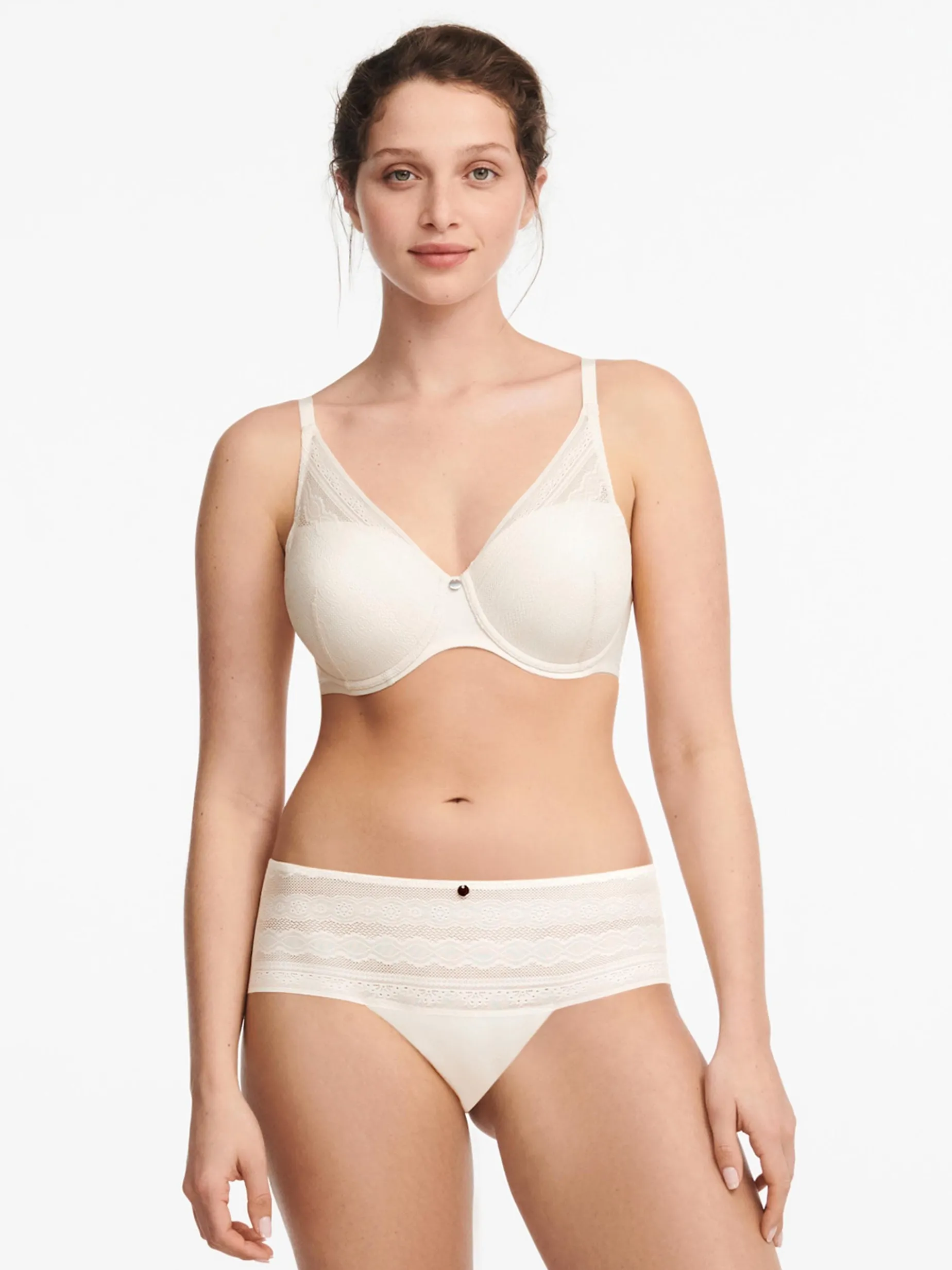 Chantelle EasyFeel Kristen Voorgevormde Plunge BH - Milk