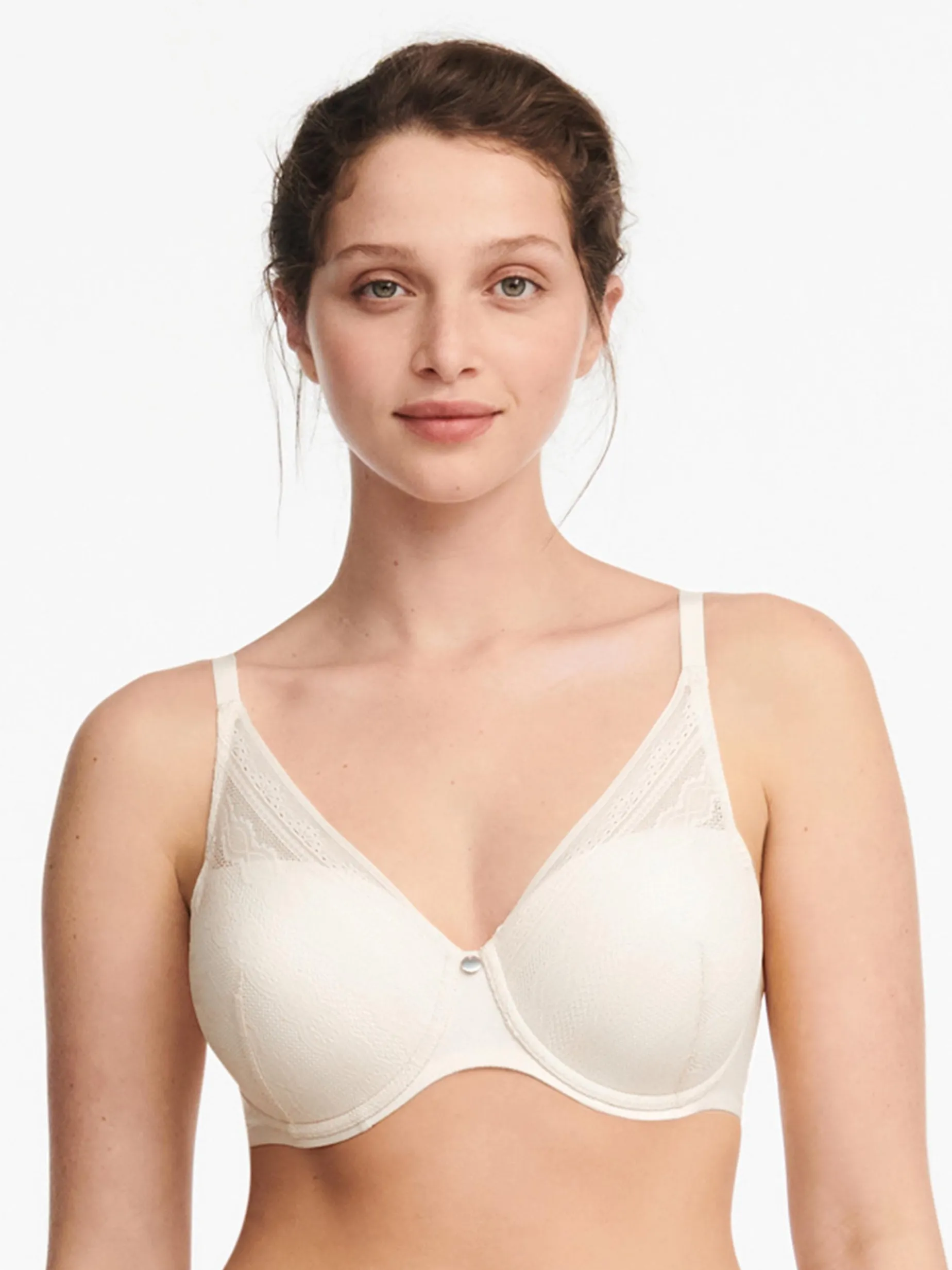 Chantelle EasyFeel Kristen Voorgevormde Plunge BH - Milk