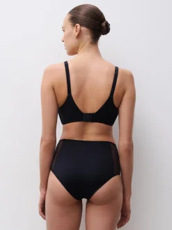 Chantelle EasyFeel NORAH CHIC Hoge Taille Slip - Zwart