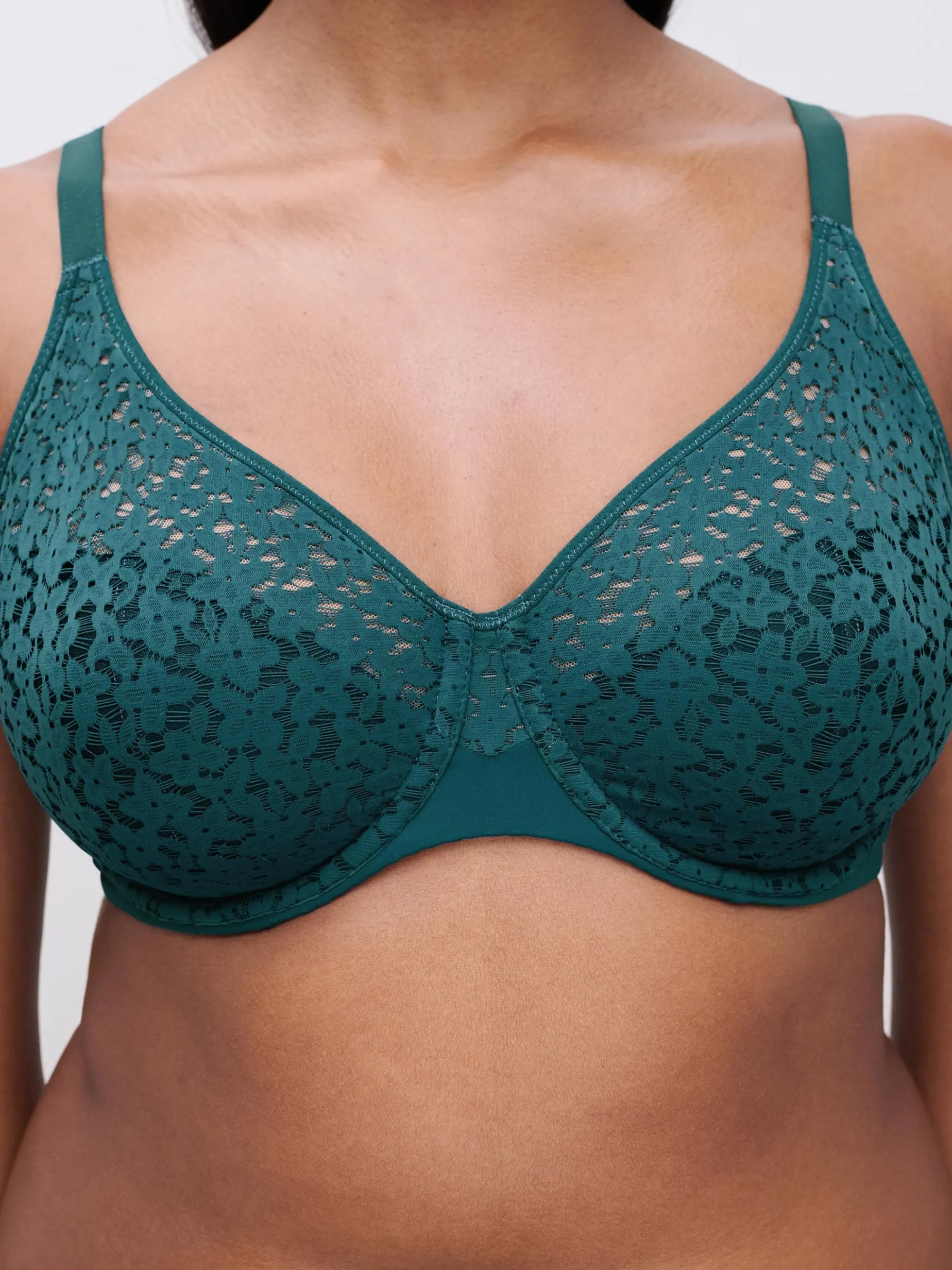 Chantelle EasyFeel Norah Beugel BH - Donker Groen
