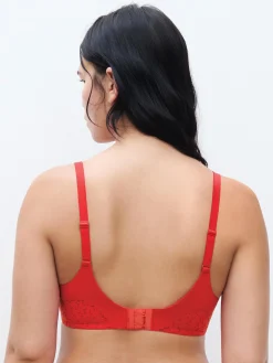 Chantelle EasyFeel Norah T-shirt BH - Poppy Red
