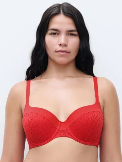 Chantelle EasyFeel Norah T-shirt BH - Poppy Red