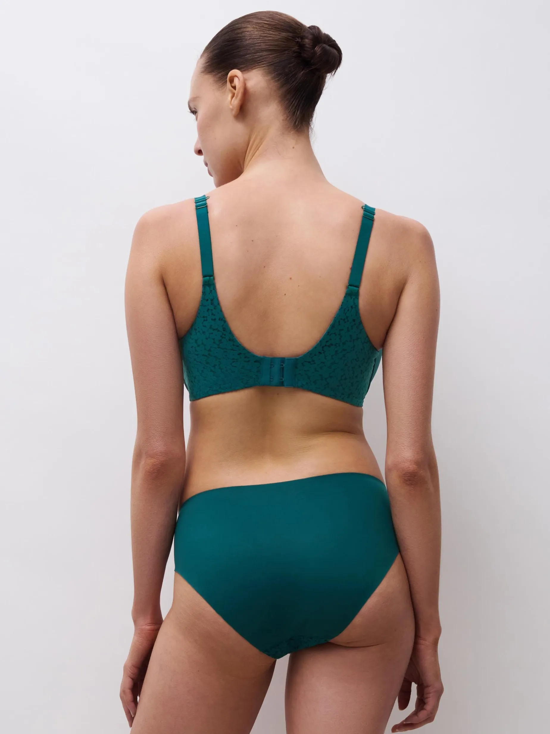 Chantelle EasyFeel Norah T-shirt BH - Donker Groen