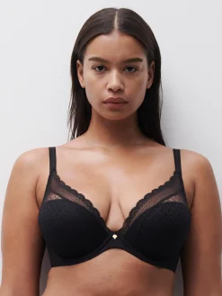 Chantelle EasyFeel NORAH CHIC Plunge BH - Zwart