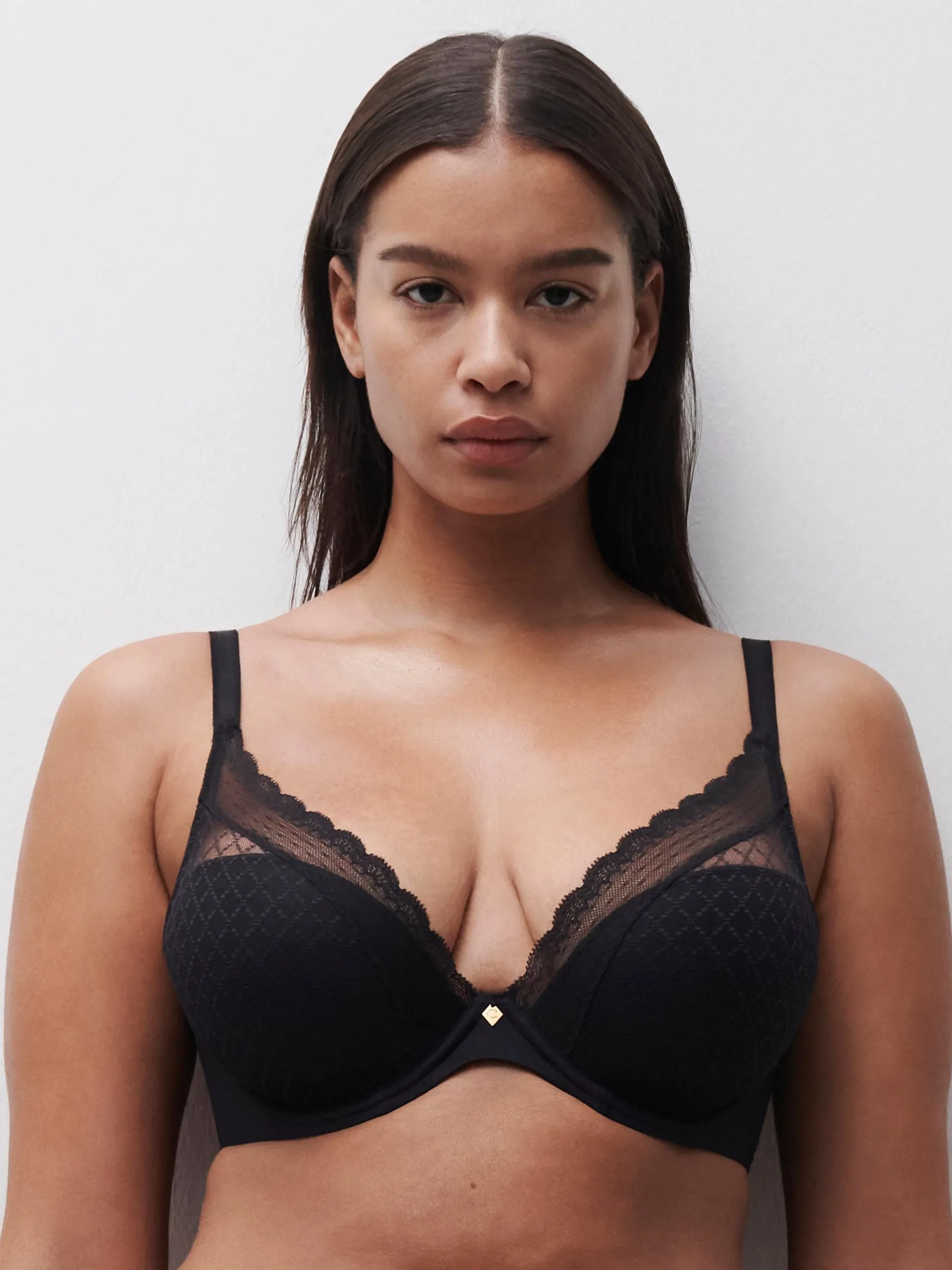 Chantelle EasyFeel NORAH CHIC Plunge BH - Zwart