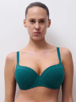 Chantelle EasyFeel Norah T-shirt BH - Donker Groen