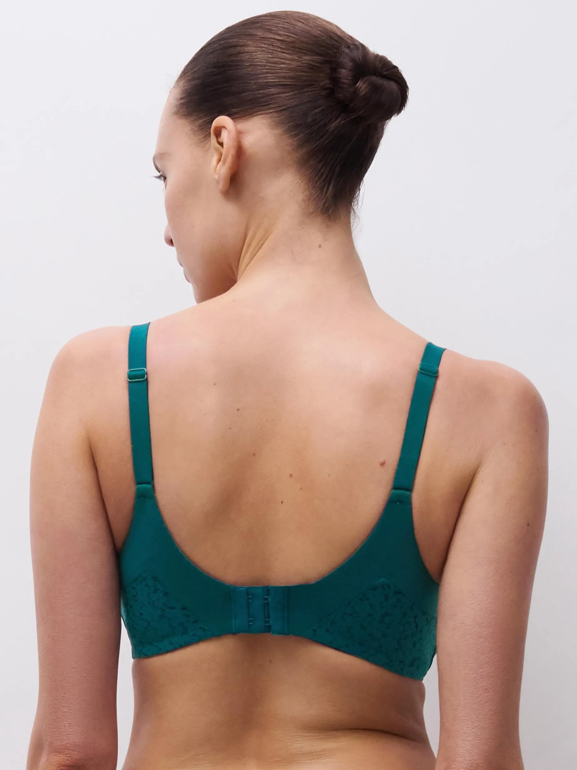 Chantelle EasyFeel Norah T-shirt BH - Donker Groen