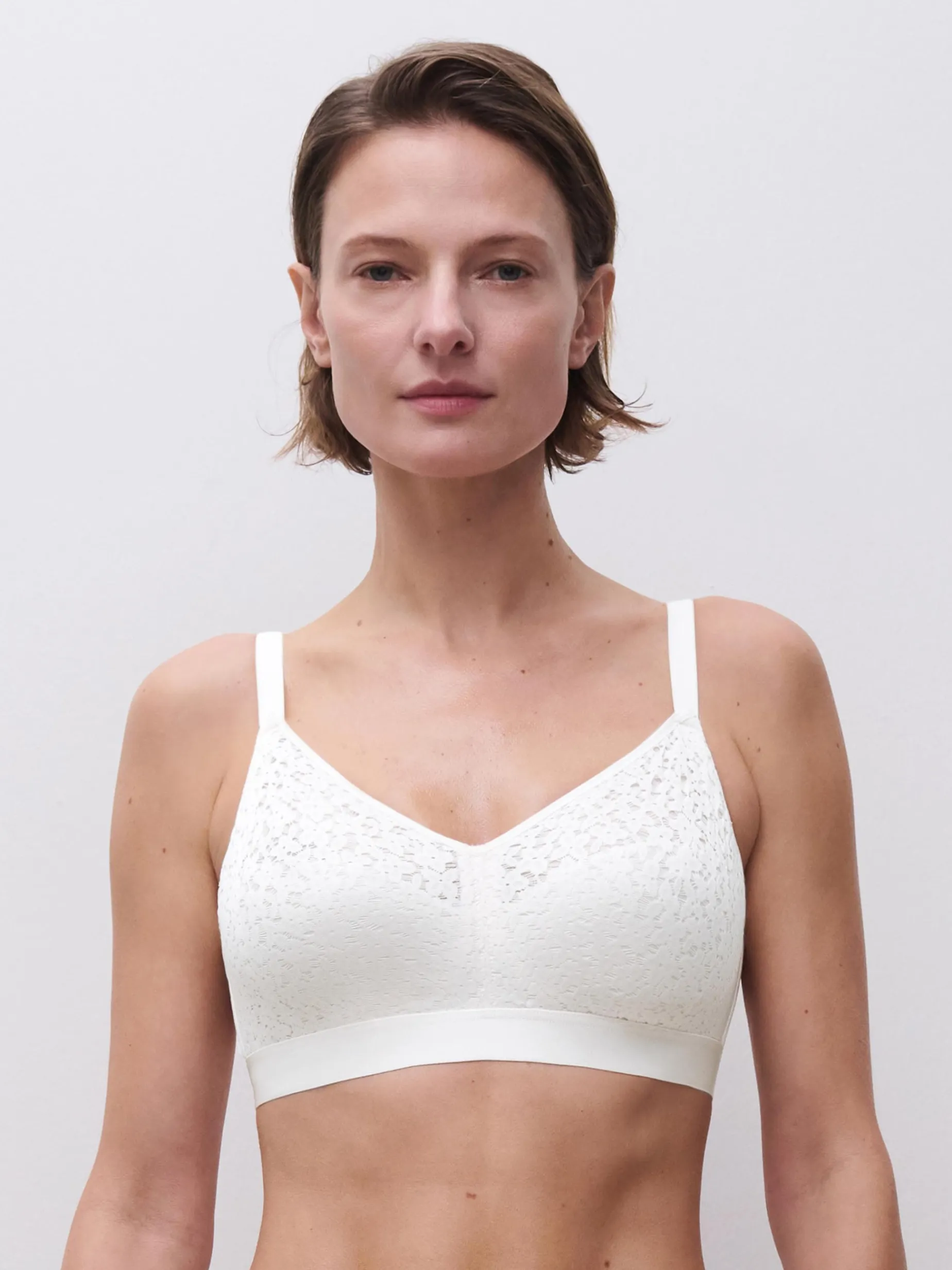 Chantelle EasyFeel Norah Beugelloze BH - Wit