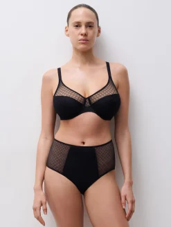 Chantelle EasyFeel NORAH CHIC Niet voorgevormde Beugel BH - Zwart