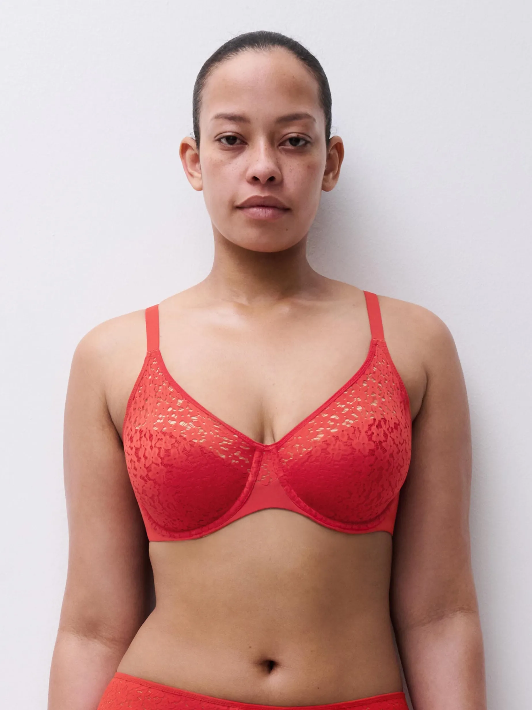 Chantelle EasyFeel Norah Beugel BH - Poppy Red