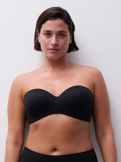 Chantelle EasyFeel Norah Strapless BH - Zwart