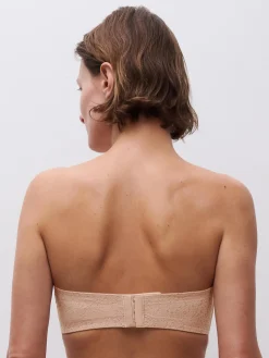 Chantelle EasyFeel Norah Strapless BH - Goudkleurig Beige