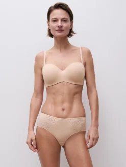 Chantelle EasyFeel Norah Strapless BH - Goudkleurig Beige