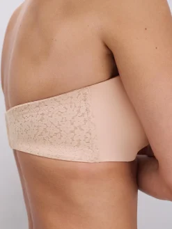 Chantelle EasyFeel Norah Strapless BH - Goudkleurig Beige