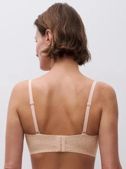 Chantelle EasyFeel Norah Strapless BH - Goudkleurig Beige