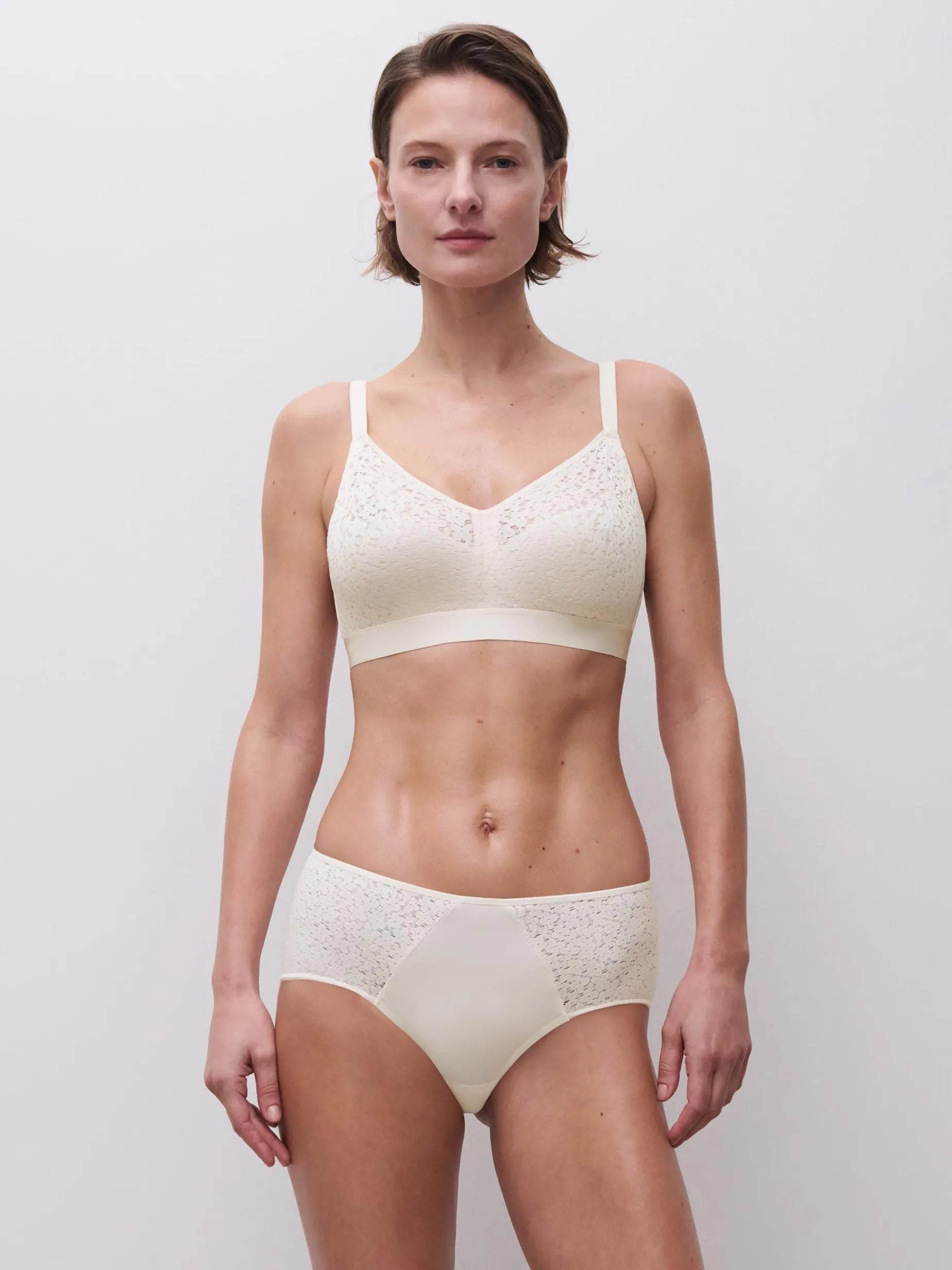 Chantelle EasyFeel Norah Beugelloze BH - Talc