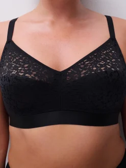 Chantelle EasyFeel Norah Beugelloze BH - Zwart