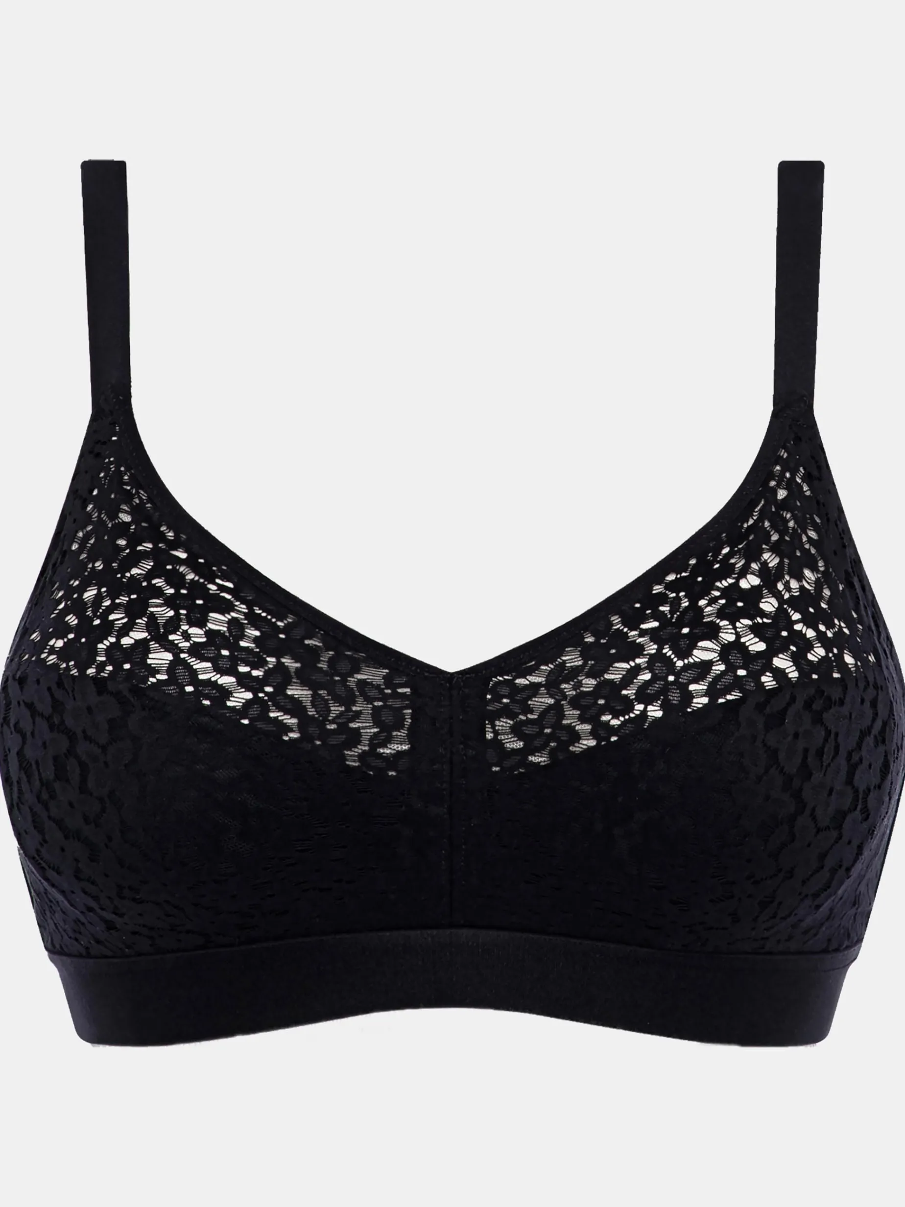 Chantelle EasyFeel Norah Beugelloze BH - Zwart