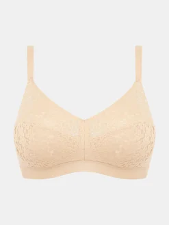 Chantelle EasyFeel Norah Beugelloze BH - Goudkleurig Beige