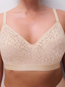 Chantelle EasyFeel Norah Beugelloze BH - Goudkleurig Beige