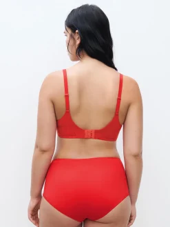 Chantelle EasyFeel Norah Hoge taille slip - Poppy Red